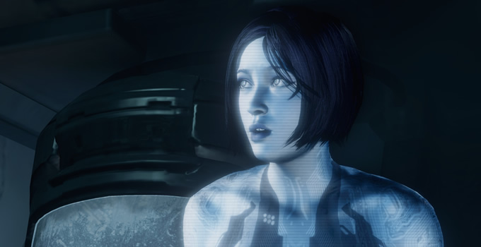 Cortana from the Xbox game Halo