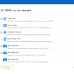 Screenshot: iMyfone Umate Review - Junk Files