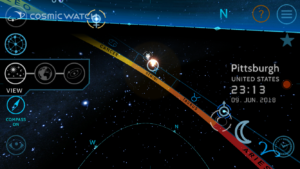 Cosmic Watch App - Augmented Reality 3D Planetarium
