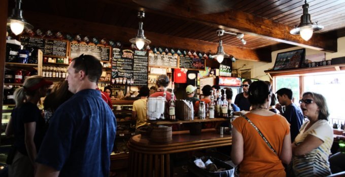 Small business coffee shop