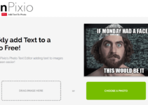 Add text to photos with InPixio
