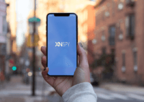 Xnspy logo on mobile phone