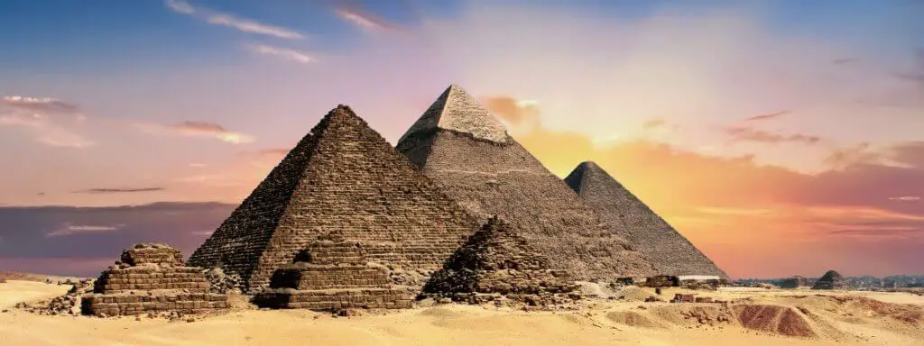 Egyptian pyramids are great for video games