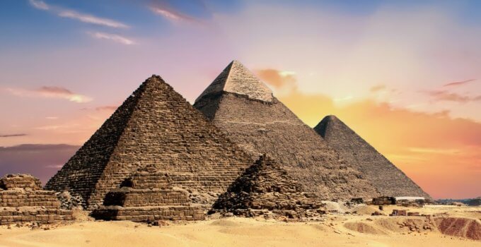 Egyptian pyramids are great for video games