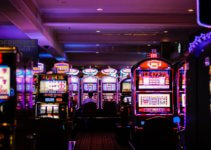 Assorted slot machines managed by gambling software.