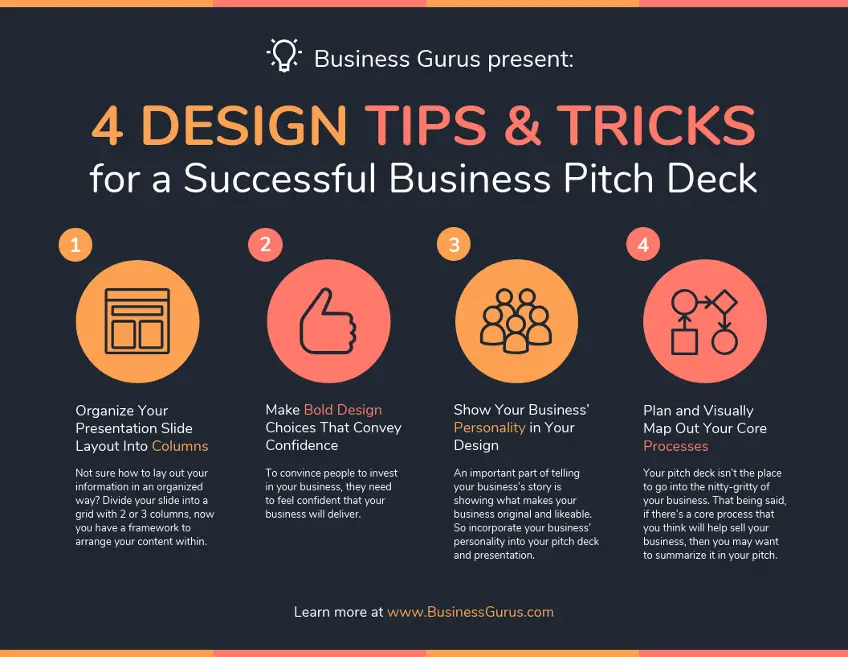 Infographic example - 4 design tips and tricks