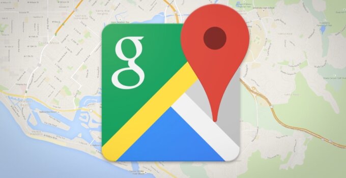 Google Map app for Apple and Android mobile pin your location to find your exact address or landmark