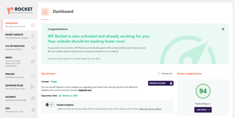 Performance Management Rocket Introducing Rocket Insights: The Smarter Way to Track Your Website ...